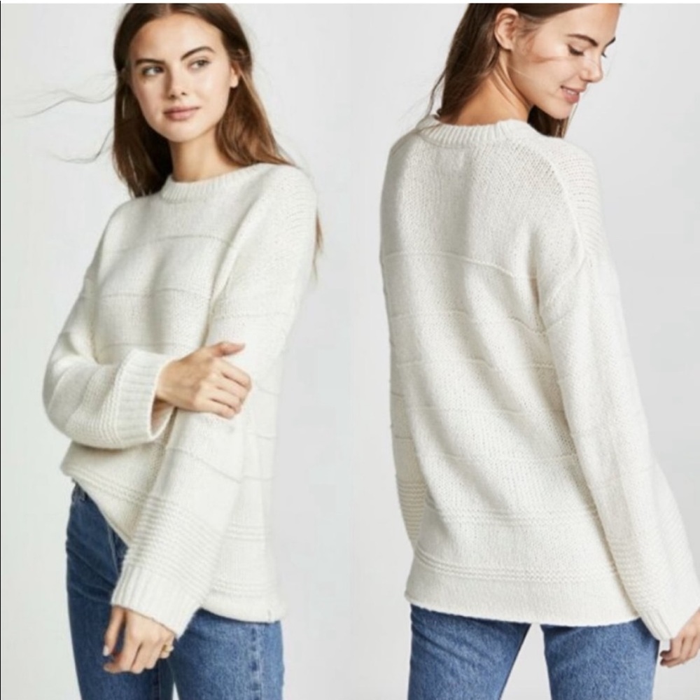 NWOT VELVET BY Graham & Spencer Wool Alpaca Blend Pullover Sweater